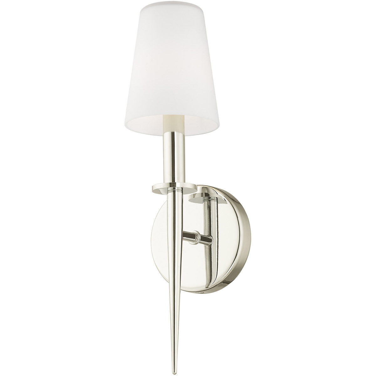 Witten 1 Light 4 inch Polished Nickel ADA ADA Wall Sconce Wall Light